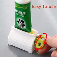 Manual Toothpaste Dispenser Rolling Tube Toothpaste Squeezer