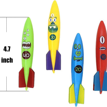 Underwater Diving and Torpedo Shark Throwing Pool Game