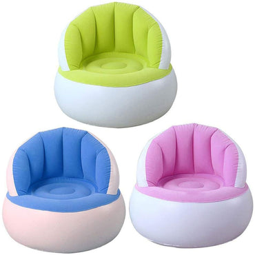 Kids Home Camping Inflatable Sofa Lazy Bag Ultralight Air Chair Inflatable Sofa Colorful Folding Explosion Sofa Chair