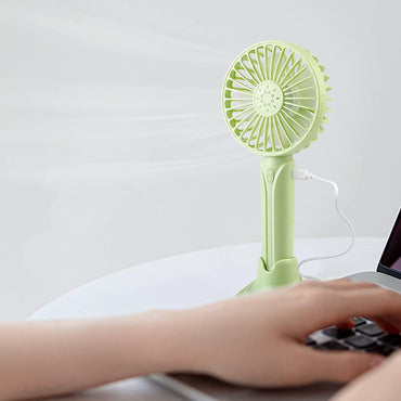 USB Rechargable Portable Handheld Personal Wind Cooling 3 Adjustable Speed