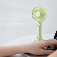 USB Rechargable Portable Handheld Personal Wind Cooling 3 Adjustable Speed