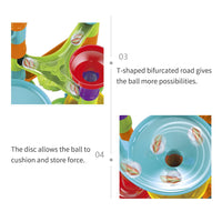 113 Pieces 3D Marble Run Set Construction Building Blocks STEM Learning Toy Early Education