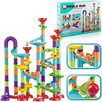 113 Pieces 3D Marble Run Set Construction Building Blocks STEM Learning Toy Early Education