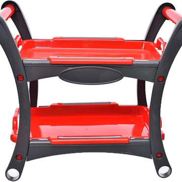 (Net)  Food Serving Truck with Handles for Kids