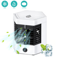 Portable Mini Air Conditioner Cool Cooling Bedroom USB Fan