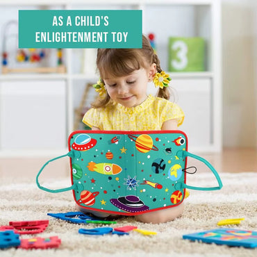 (Net) Sensory Activity Book Space Design Busy Board