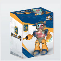 (Net) Smart Robot Launch Gear Toy - Exciting Exploration and Adventures