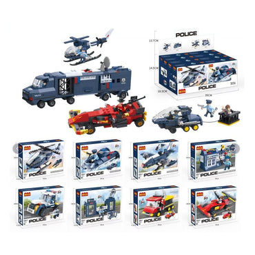 Deformation Police 3D Puzzle Block Toy Set - Creative Fun for Kids