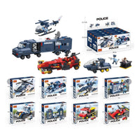 Deformation Police 3D Puzzle Block Toy Set - Creative Fun for Kids