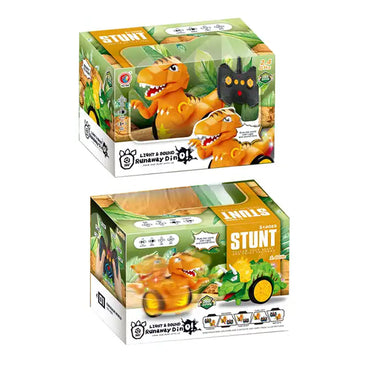 Electric Remote Control Stunt Tyrannosaurus Robot Toy