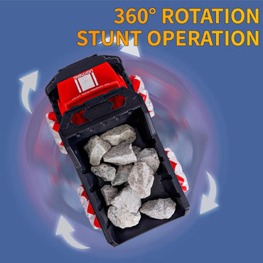 (Net) Off-Road High-Speed Remote Control Truck with Music - RC Toy Car