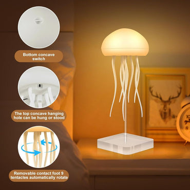 Rechargable Cute RGB Jellyfish Light
