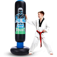 Inflatable Kids Punching Bag With Stand