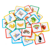 Multi Player Turntable Board Card Memory Competition Game For Kids