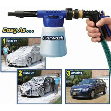 (NET) Car Wash Rocket High Pressure Car Wash Water Spray Gun Car Wash