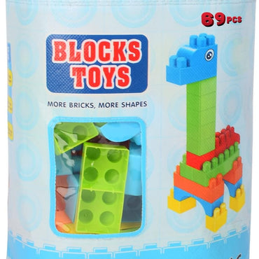 Building Blocks Toy Bag 69 pcs