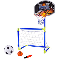 Basketball And Football Set