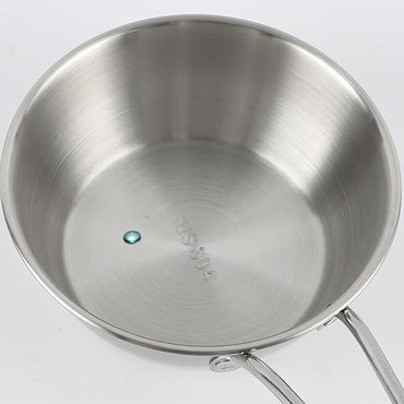 (net) Stainless steel bowl shirt bowl camping outdoor portable bowl 12 cm