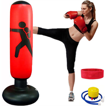 Children's Inflatable Boxing Bag Standing Design