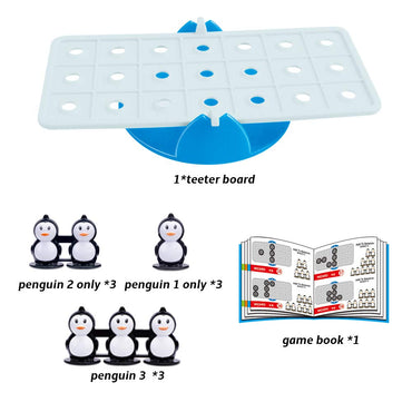 Penguin Balance Math Game for Kids