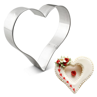 (net) Cookie Cutters Set Stainless Steel Multi-Size Biscuit Cutters Cutting Shapes  20 pcs