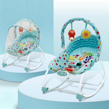 (Net) Portable Rocker for Newborn with Mosquito Net