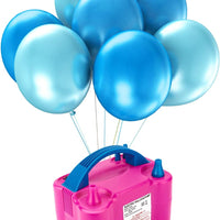 Electric Inflator Double Hole Inflatable Balloon Pump Machine Fast Aerated KM-1