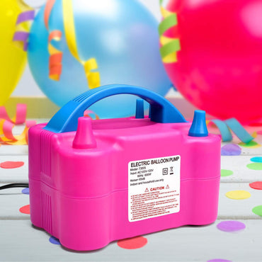 Electric Inflator Double Hole Inflatable Balloon Pump Machine Fast Aerated KM-1