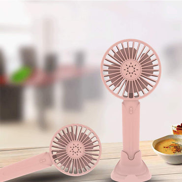USB Rechargable Portable Handheld Personal Wind Cooling 3 Adjustable Speed