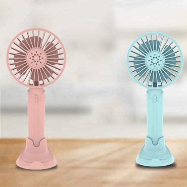 USB Rechargable Portable Handheld Personal Wind Cooling 3 Adjustable Speed