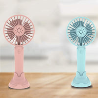 USB Rechargable Portable Handheld Personal Wind Cooling 3 Adjustable Speed