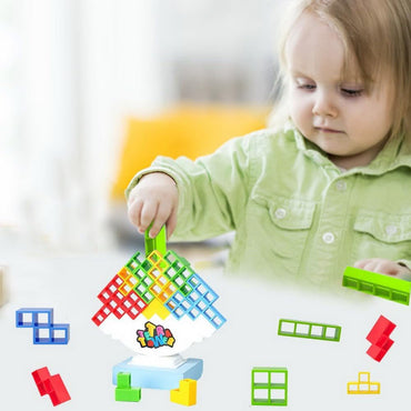 Tetra Tower Balancing Game Set 16 Pcs
