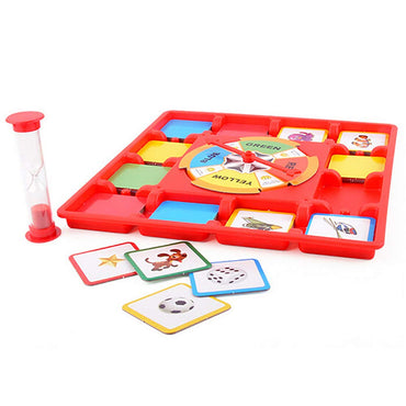 Multi Player Turntable Board Card Memory Competition Game For Kids