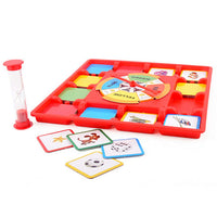 Multi Player Turntable Board Card Memory Competition Game For Kids