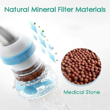 Extension Flexible Anti Splash Water Saving Movable Sink Faucet Expandable Water Tap Filter Shower Head Rotatable Nozzle Adapter / 974131