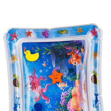 Baby Ice Pad, Sea Creatures Inflatable Play Playmat Baby Toys Baby Water Mat Airtight with Thick PVC Material for Play for Baby With Box / KN-507 / 56862 / NS-086