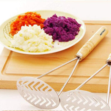 Wooden Handle Potato Masher