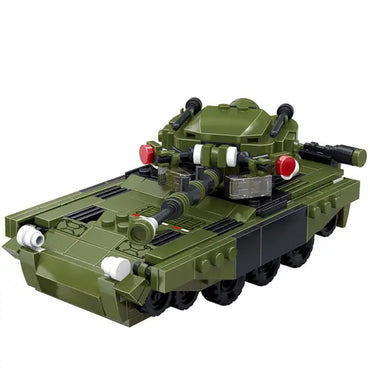 COGO Creative Tank Building Blocks Set - 877-Piece War Assembling Toy