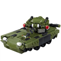 COGO Creative Tank Building Blocks Set - 877-Piece War Assembling Toy