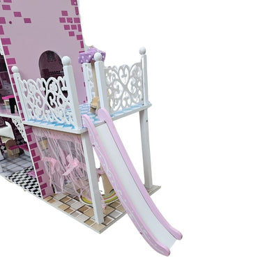 (Net) Wooden Doll house Playset