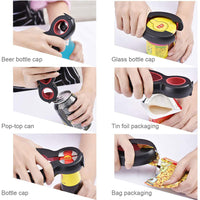 Multifunctional Bottle Opener Lid