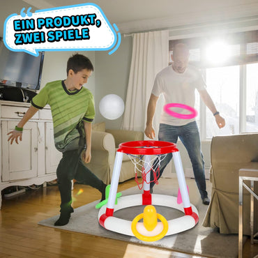 (NET) Swimming Pool Toy for Adults Children Summer Pool Basketball Hoop Toy