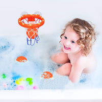 Bath Toys Bathtub Basketball Hoop Balls
