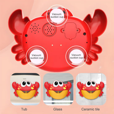 Crab Bubble Machine Baby Bath Toy