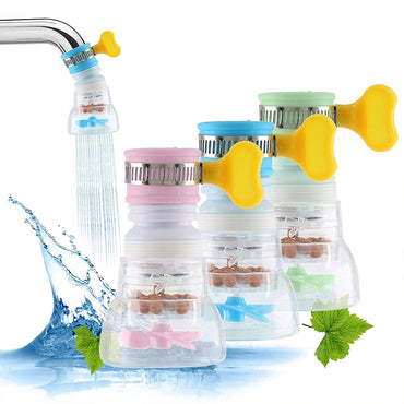 Extension Flexible Anti Splash Water Saving Movable Sink Faucet Expandable Water Tap Filter Shower Head Rotatable Nozzle Adapter / 974131