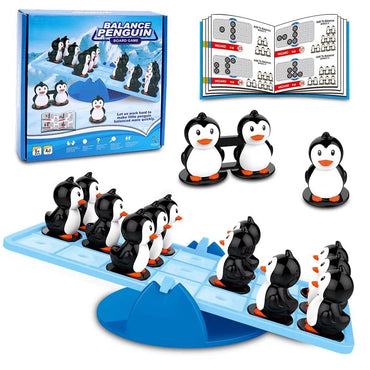 Penguin Balance Math Game for Kids