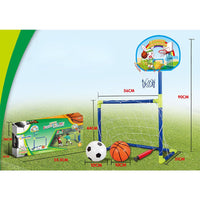 Basketball And Football Set