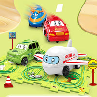 Puzzle Racer Car Track Set for Kids