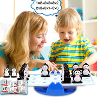 Penguin Balance Math Game for Kids