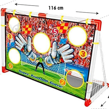 (Net) 2-in-1 Soccer Goal